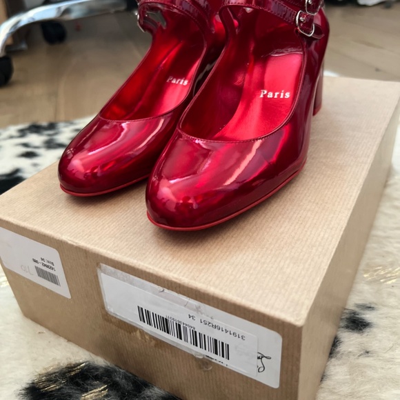 New Christian Louboutin Mary Jane pumps - Picture 2 of 5